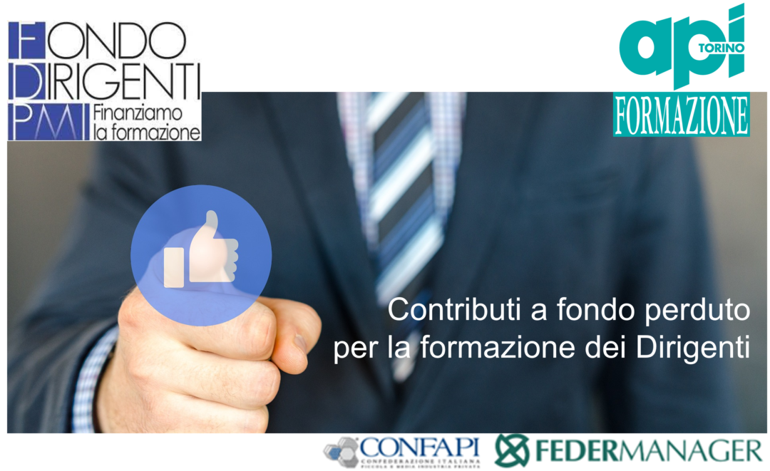 Contributi a fondo perduto per la formazione dei dirigenti